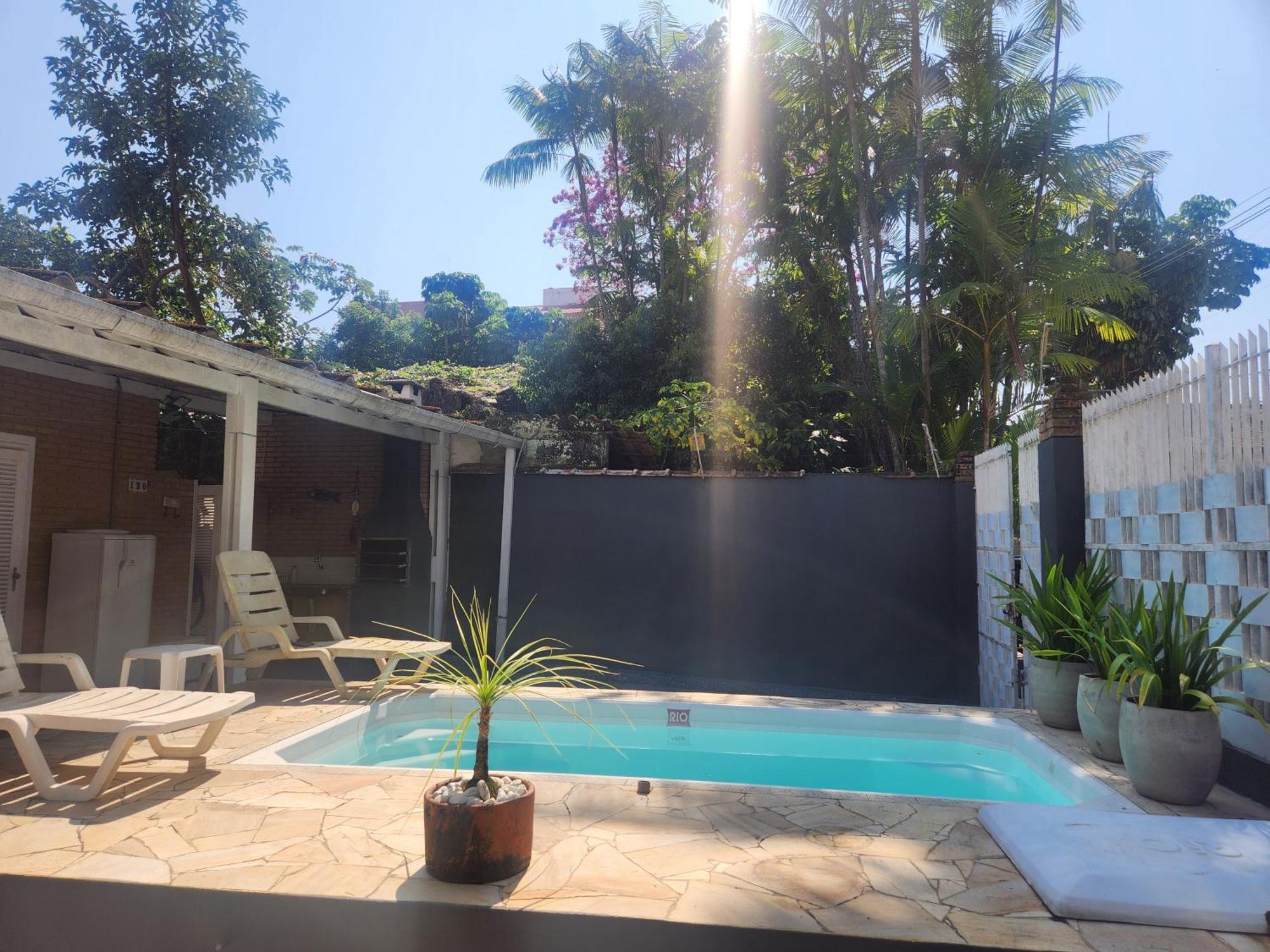 Casa No Tenorio Com Piscina ウバトゥバ エクステリア 写真